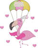 Paraquedas Flamingo