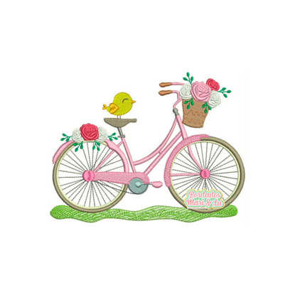 Bicicleta e passarinho