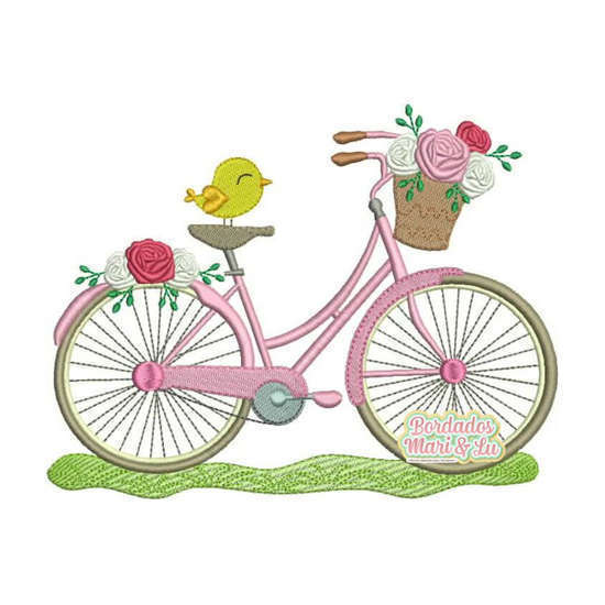 Bike das Rosas e Passarinho