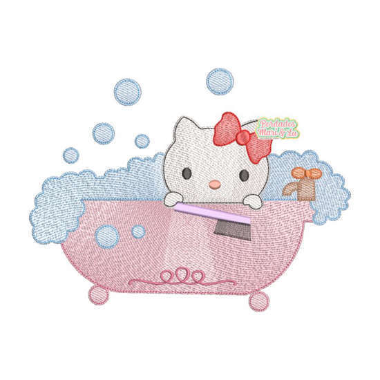 Hello Kitty Hora do Banho
