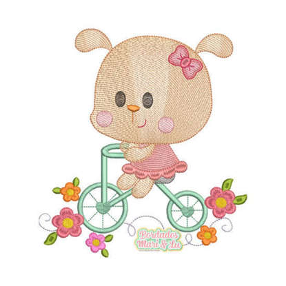 Ursinha na Bicicleta