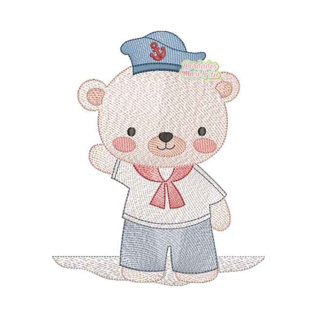 Ursinho de Pelúcia O Marinheiro - Image 6